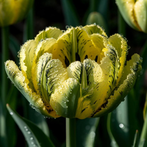 Тюльпан Стар Даст купить по цене от 229р. в интернет-магазине «Посадика» с доставкой почтой в в Каменногорске и по всей России – [изображение №1].